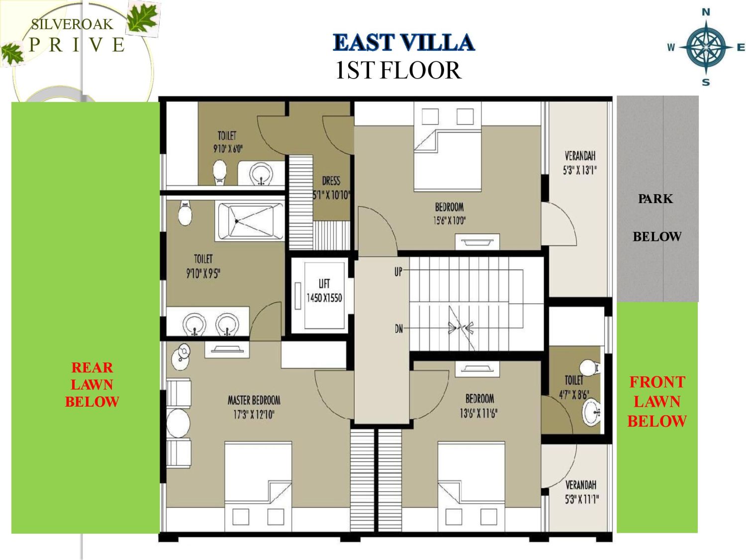 East Villa 1st Floor