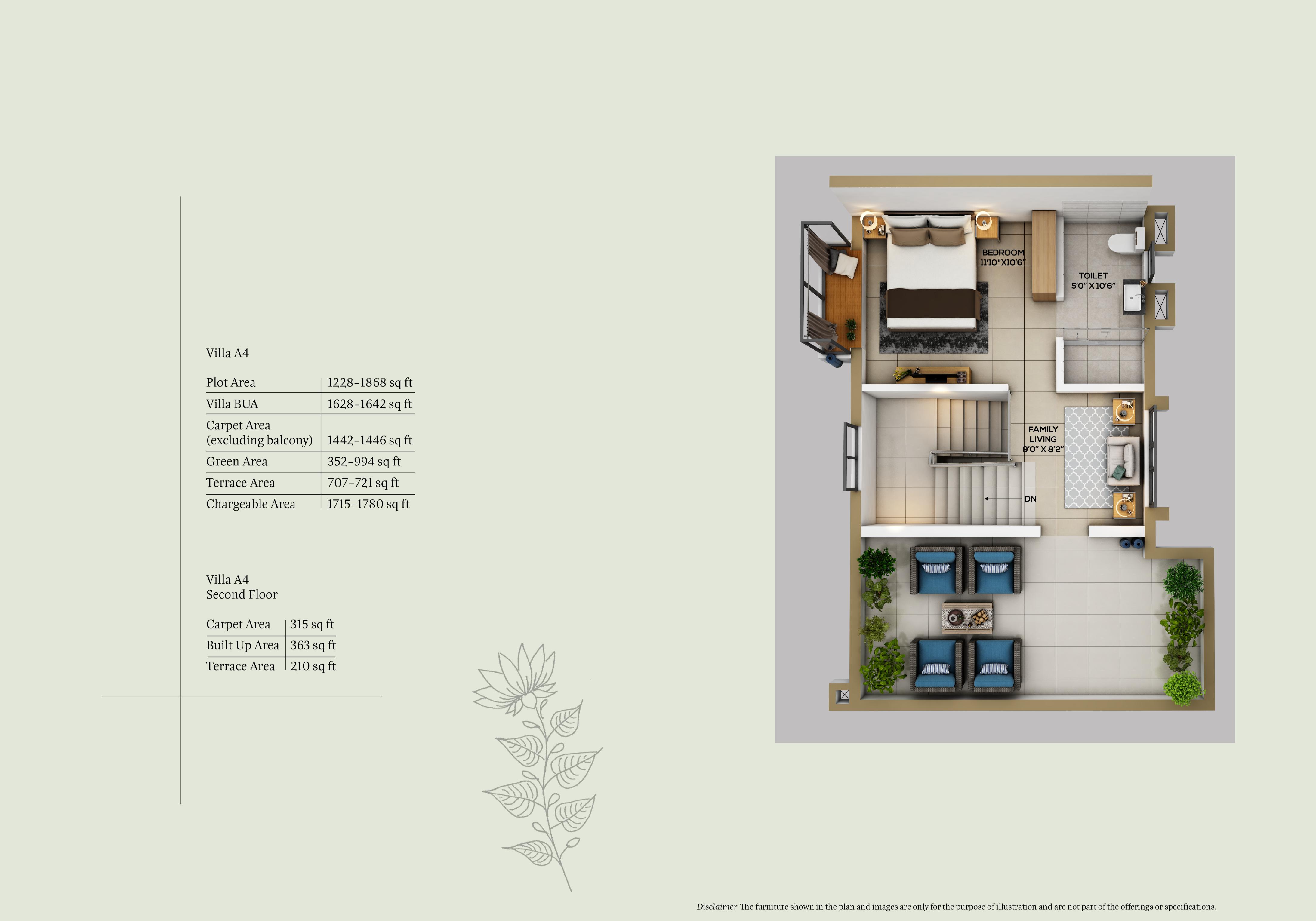 2nd Floor Plan A4
