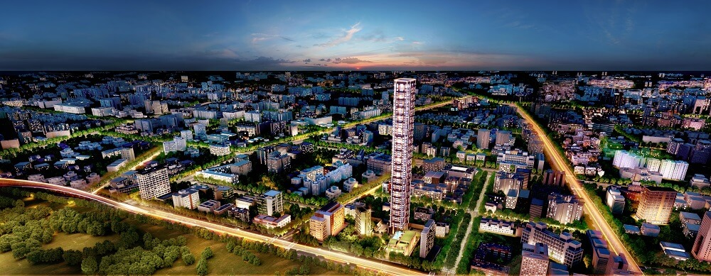 Twilight Night Aerial