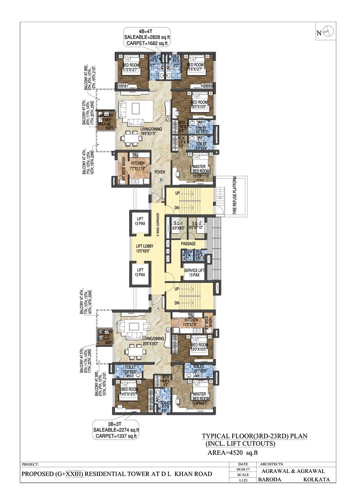 TYPICAL FLOOR PLAN