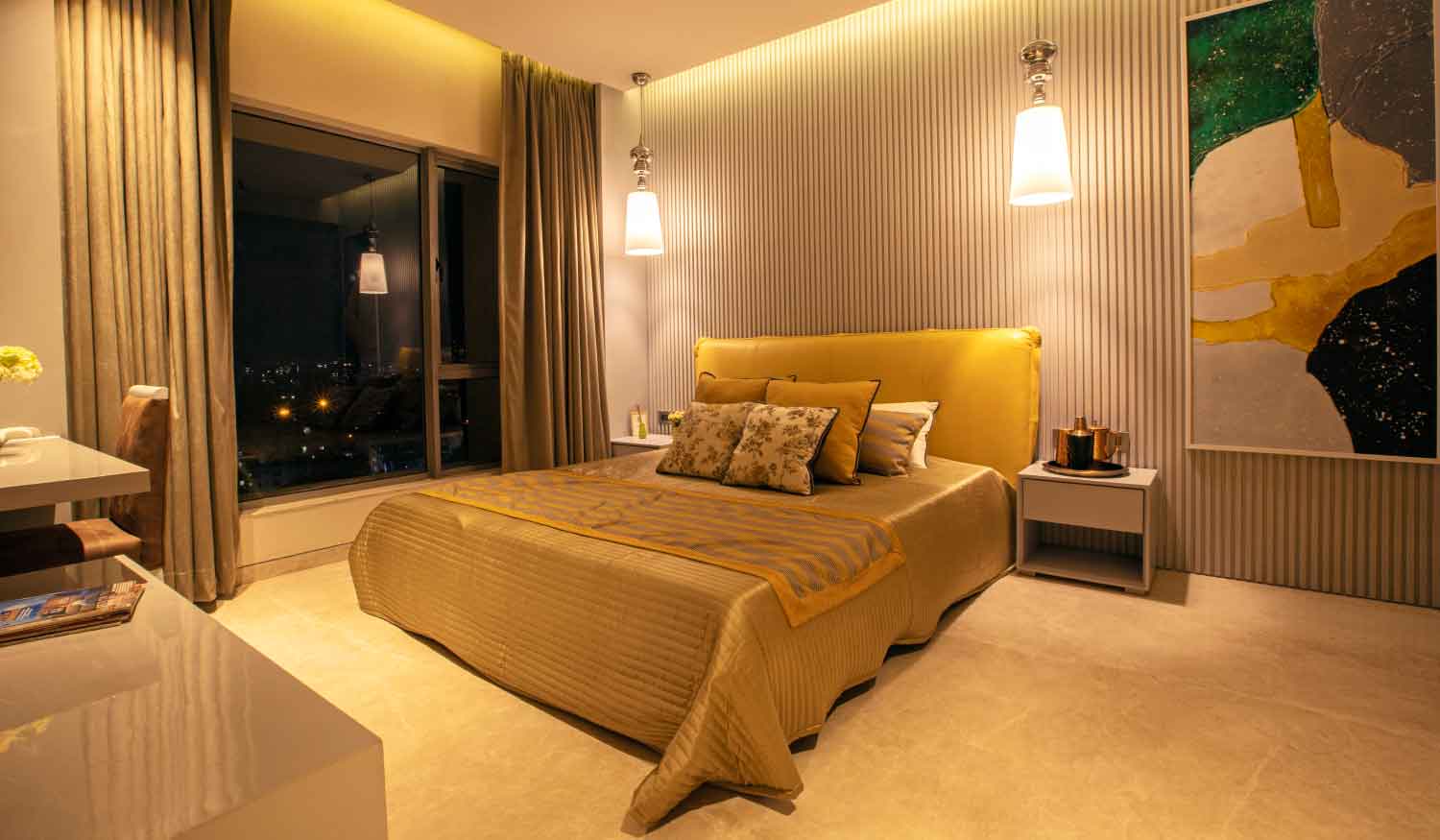 Model Flat Master Bedroom